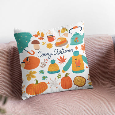 Cozy Autumn Kids Room Pillow Case
